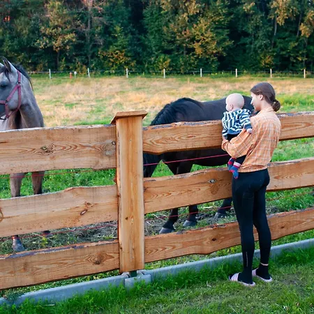 Urocze Gospodarstwo Z Konmi Kominkiem I Stajnia Molikowka Casa vacanze